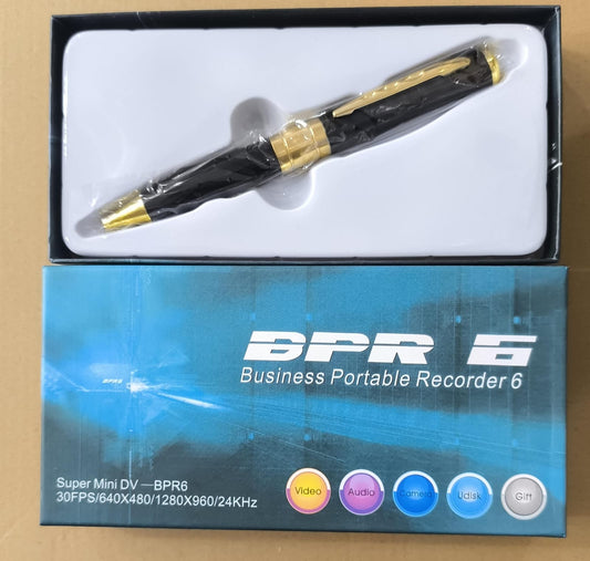 Hidden Pen Camera Spy Pen Camera HD 1080P Clip On Body Camera Mini Camera Pen 32GB SD Card with Included Wonderful Spy Gadgets for Business and Conference